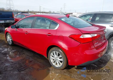 2015 Kia Forte Ex из США, поврежденный, VIN KNAFX4A8XF5317598